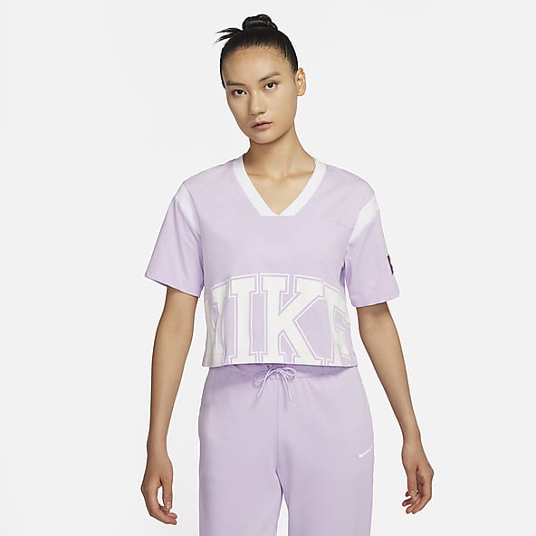 〇 325// ナイキ NIKE パープル 紫 フィットネス Tシャツ